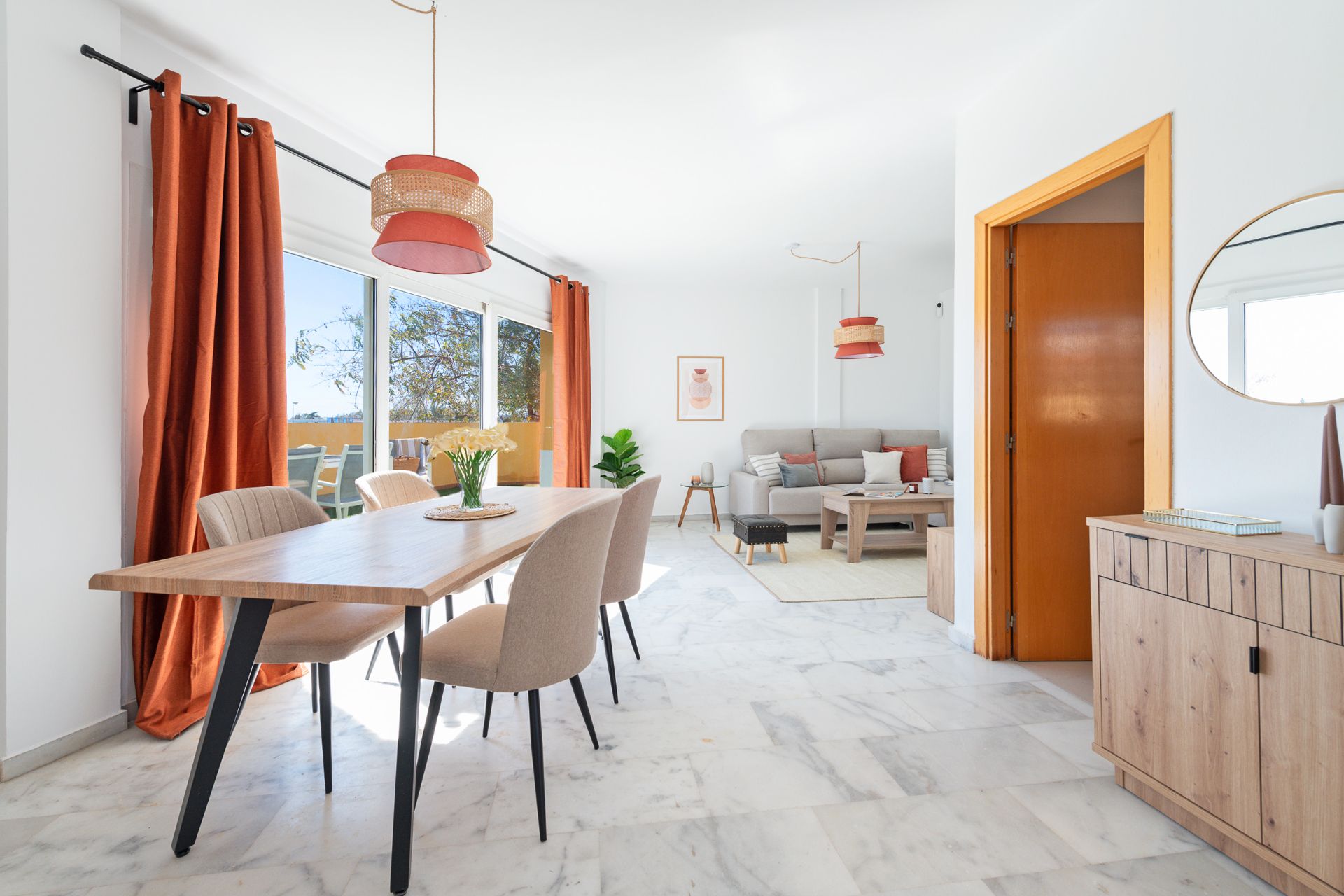 Dining room of Attic for sale in Estepona  with Terrace and Furnished