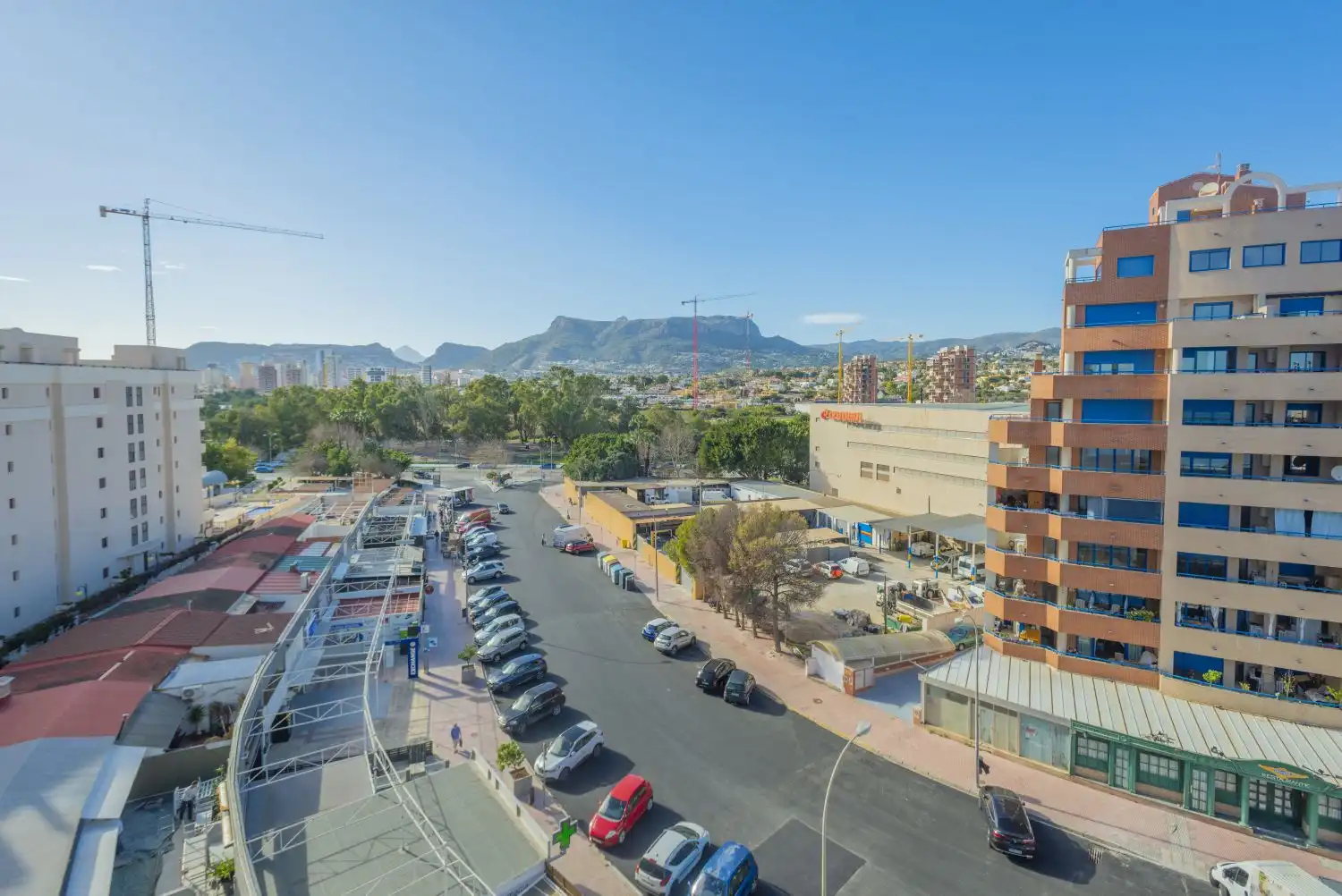 Vista exterior de Apartamento en venta en Calpe / Calp con Terraza y Piscina comunitaria