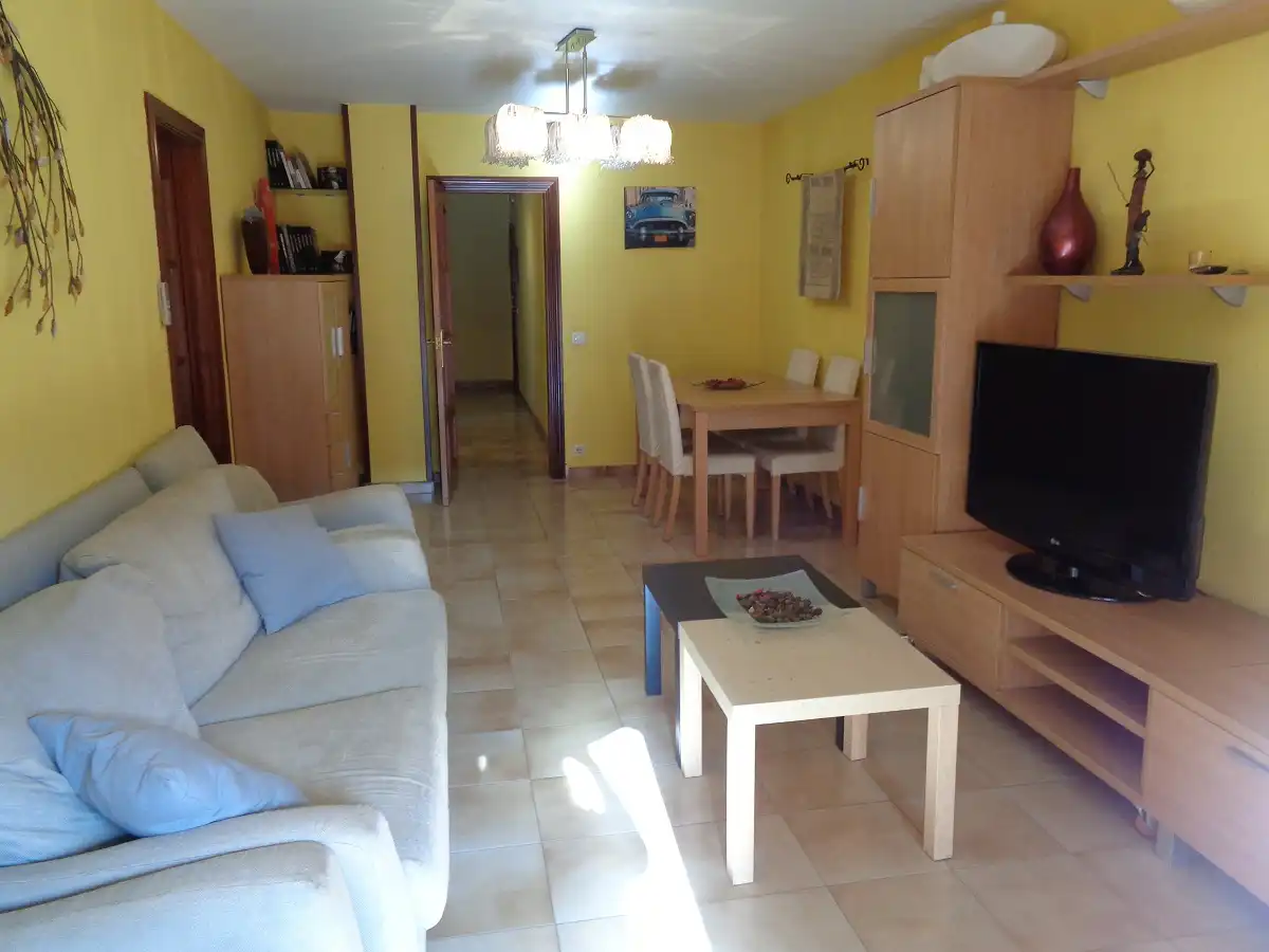 Living room of Flat for rent in Viladecans  with Air Conditioner, Furnished and Oven