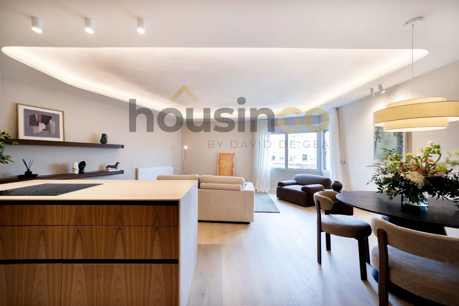 Wohnzimmer von Wohnung zum Verkauf in Madrid mit Klimaanlage, Heizung und Abstellraum