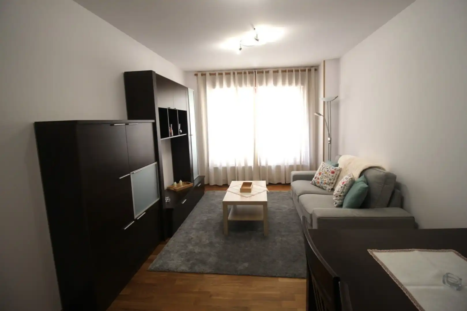 Wohnzimmer von Wohnung zur Miete in Sada (A Coruña) mit Heizung, Parkett und Abstellraum