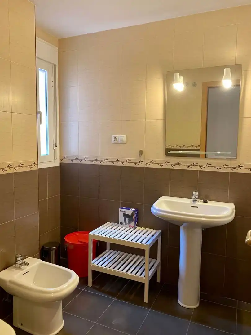 Bathroom of Flat for rent in Málaga  with Air Conditioner, Heating and Terrace
