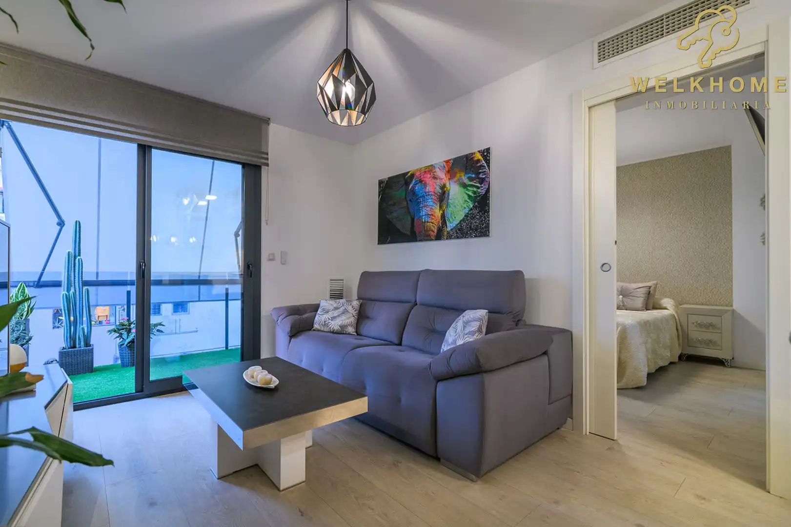 Sala de estar de Ático en venta en Castelldefels con Aire acondicionado, Calefacción y Terraza