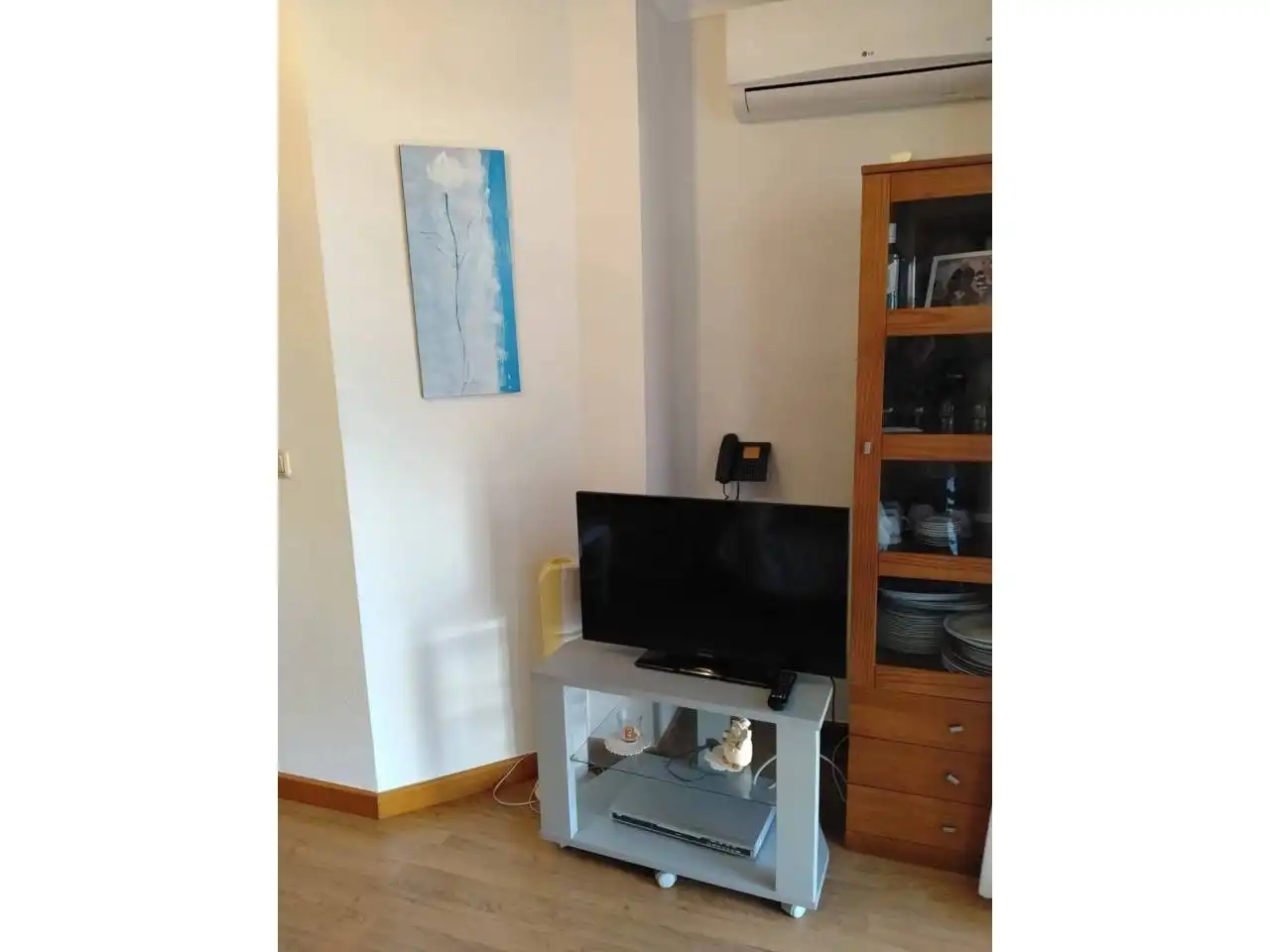Living room of Flat for sale in Pego  with Air Conditioner, Swimming Pool and Furnished