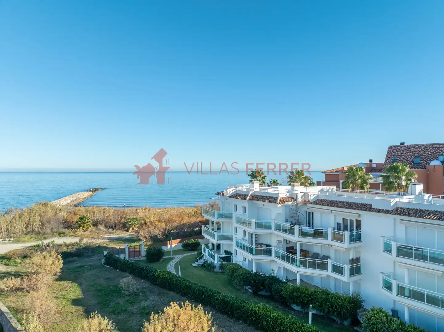 Exterior view of Flat for sale in Dénia  with Air Conditioner, Terrace and Furnished