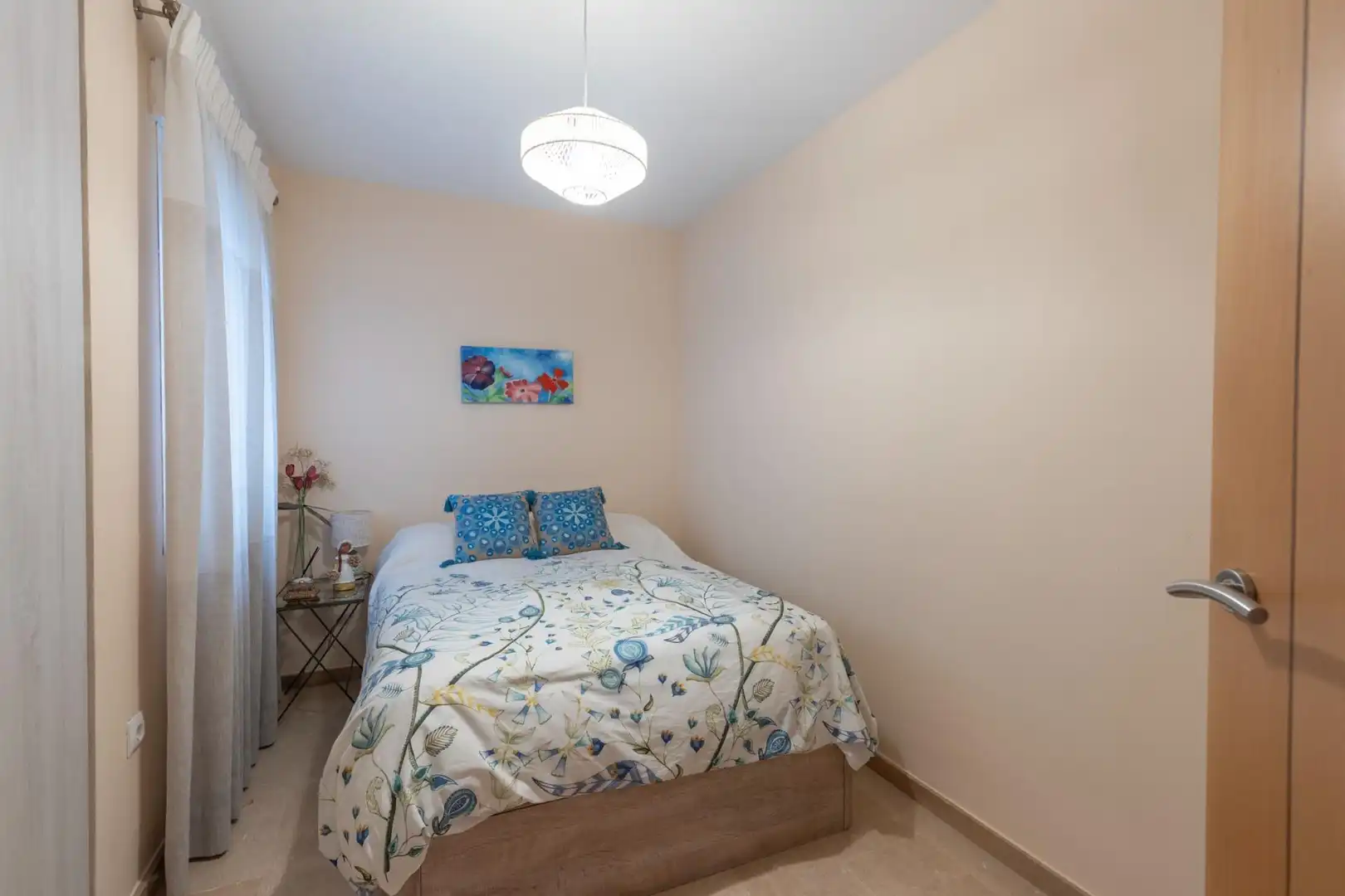 Bedroom of Flat for sale in Churriana de la Vega  with Air Conditioner, Terrace and Balcony