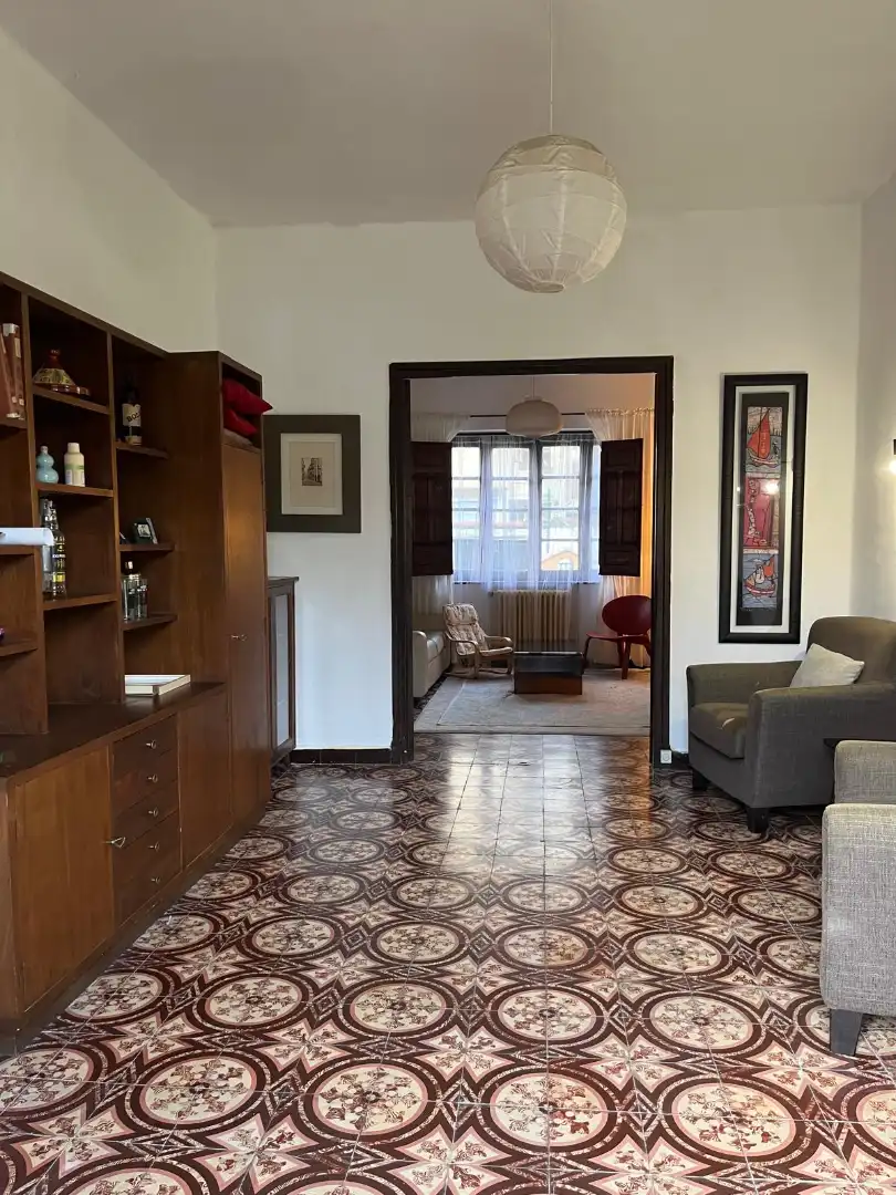Sala d'estar de Casa o xalet en venda en Castrillón amb Calefacció, Jardí privat i Terrassa