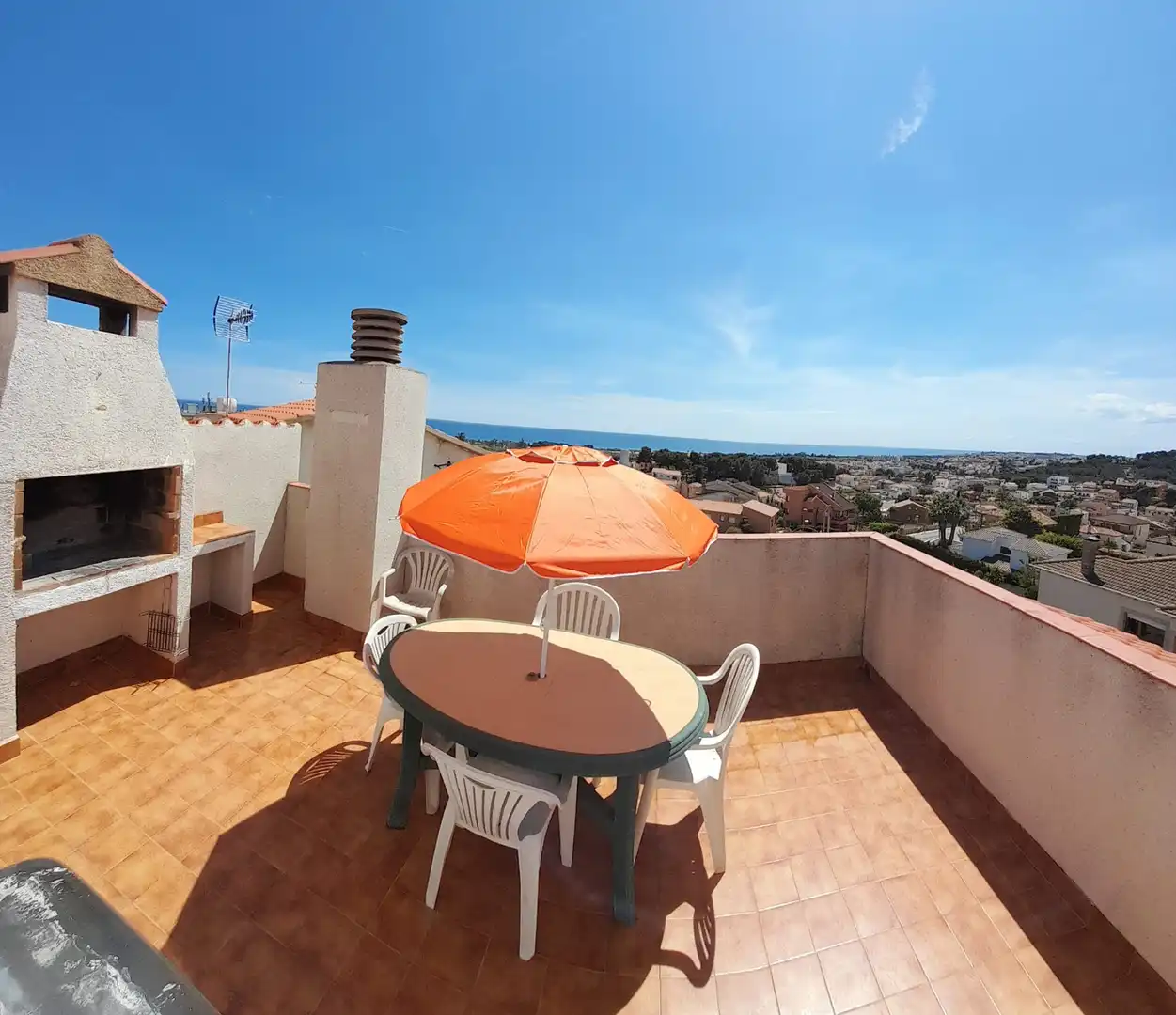 Terrace of Attic for sale in Creixell  with Heating, Terrace and Oven