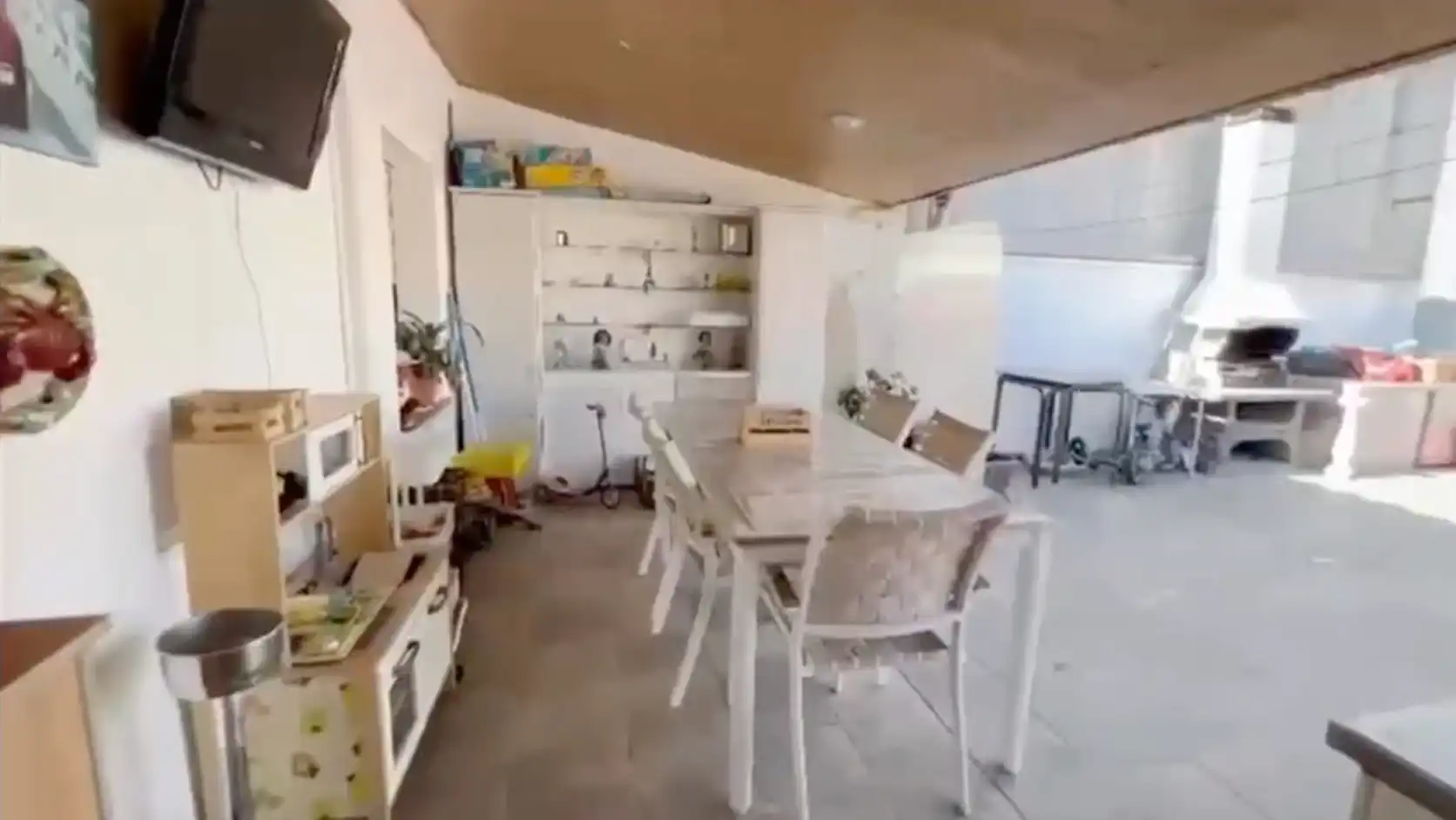 Cuina de Casa o xalet en venda en Gurb amb Calefacció, Terrassa i Traster