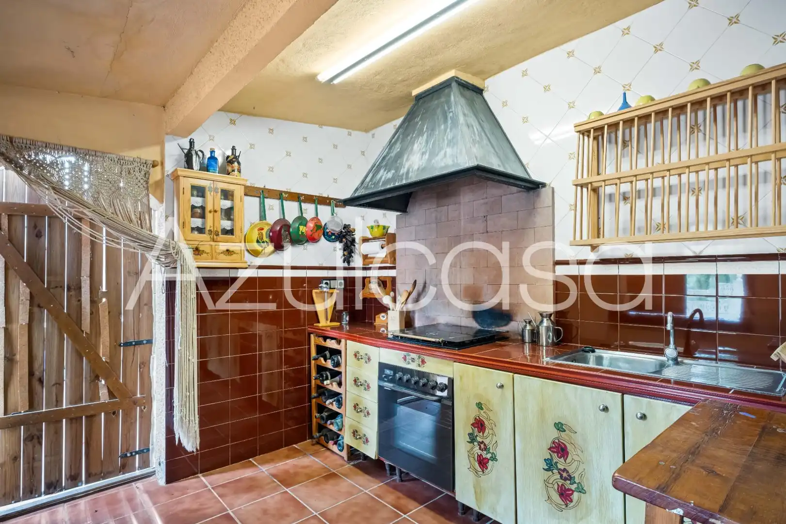 Cuina de Casa o xalet en venda en Alicante / Alacant amb Aire condicionat, Jardí privat i Terrassa