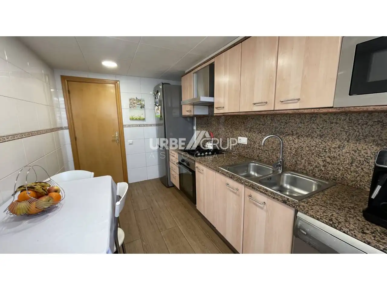 Kitchen of Flat for sale in Sant Andreu de la Barca  with Heating, Terrace and Storage room