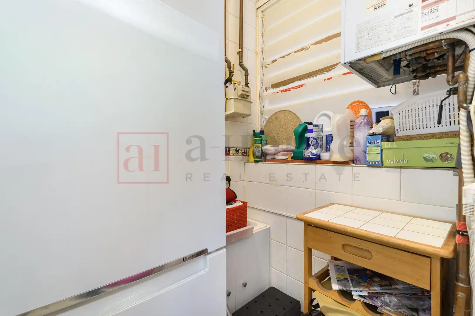Küche von Wohnung zum Verkauf in Barcelona mit Klimaanlage, Heizung und Terrasse