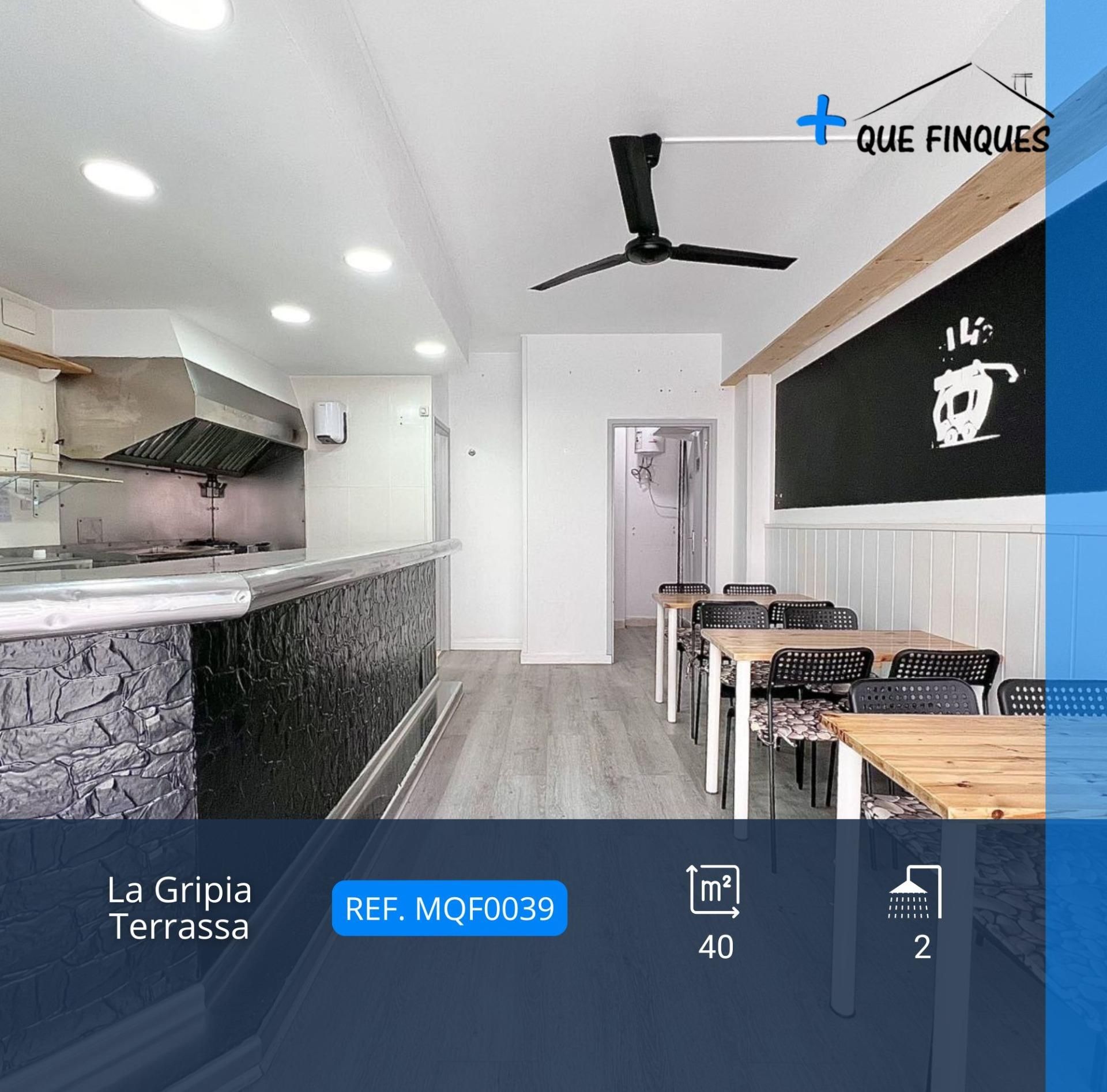 Kitchen of Premises for sale in Terrassa  with Furnished