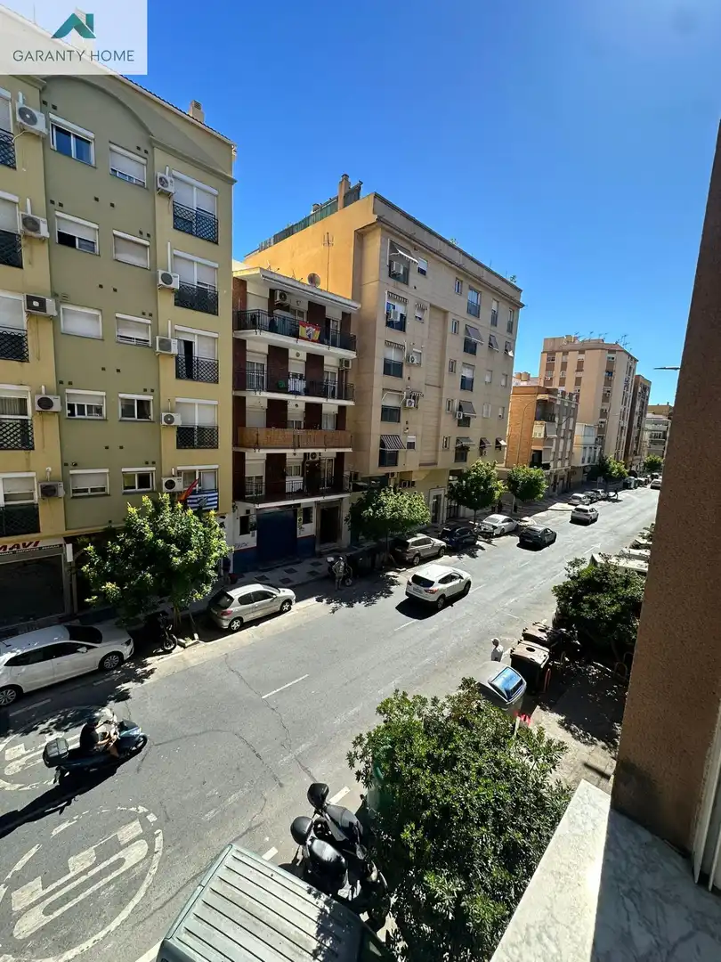 Exterior view of Flat for rent in Málaga  with Furnished and Balcony