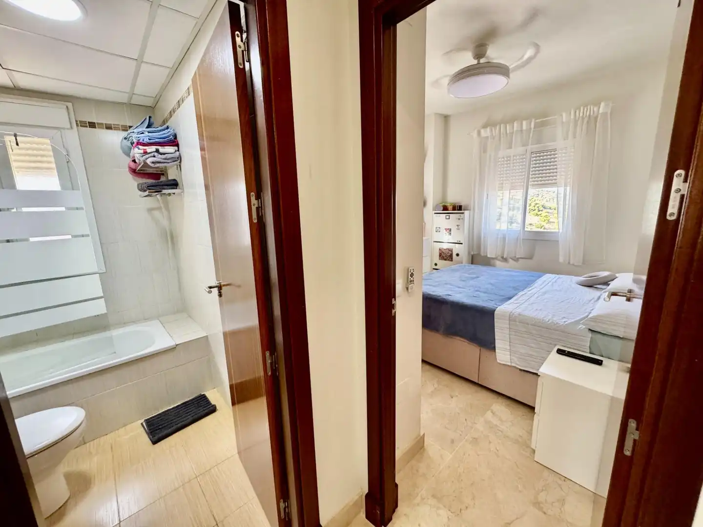 Bedroom of Attic for sale in Benalmádena  with Air Conditioner, Private garden and Terrace
