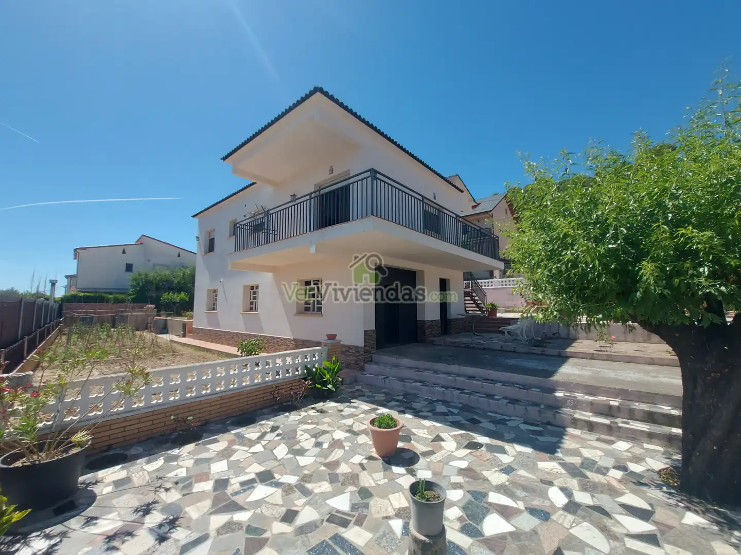 Vista exterior de Casa o xalet en venda en Piera amb Jardí privat, Terrassa i Piscina