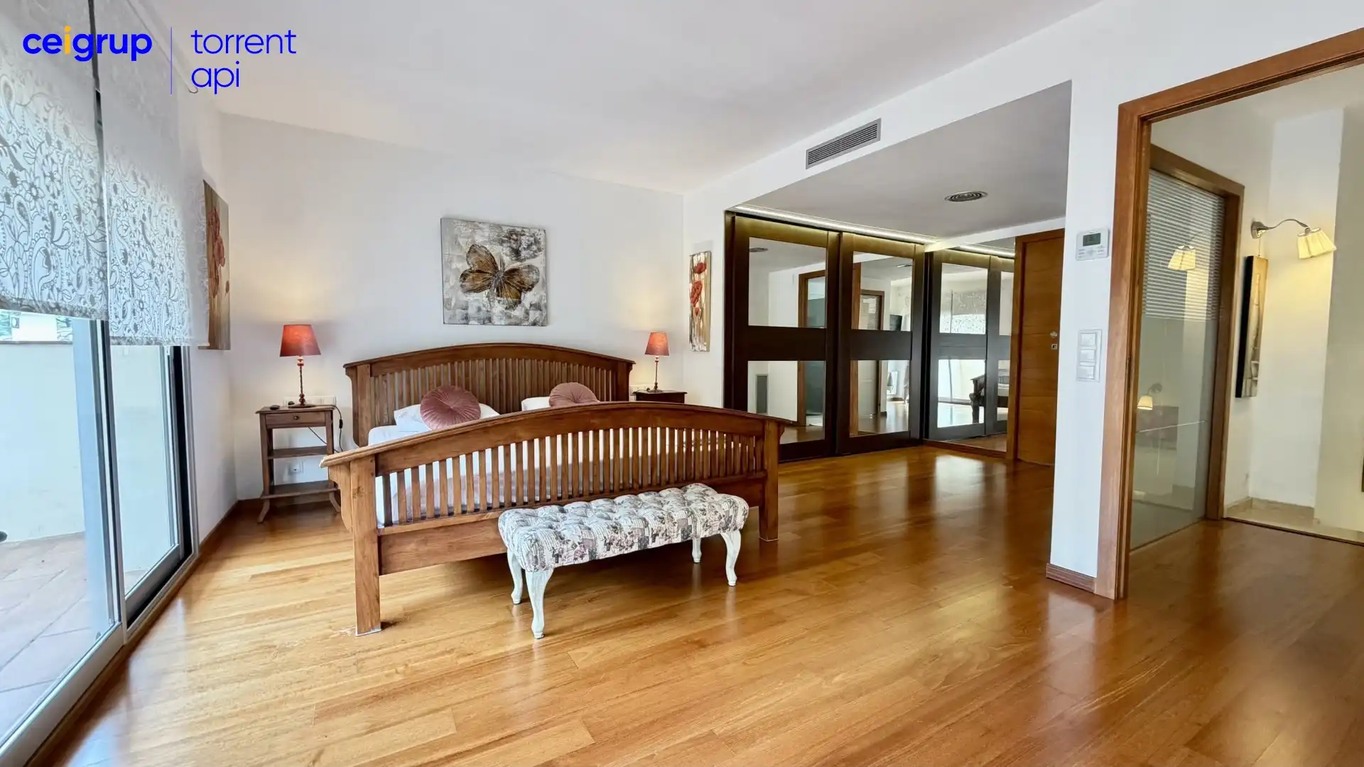 Bedroom of Houses for sale in L'Escala  with Air Conditioner, Heating and Terrace
