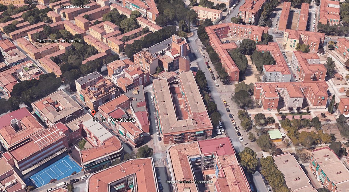 Exterior view of Flat for sale in  Madrid Capital  with Air Conditioner, Heating and Furnished