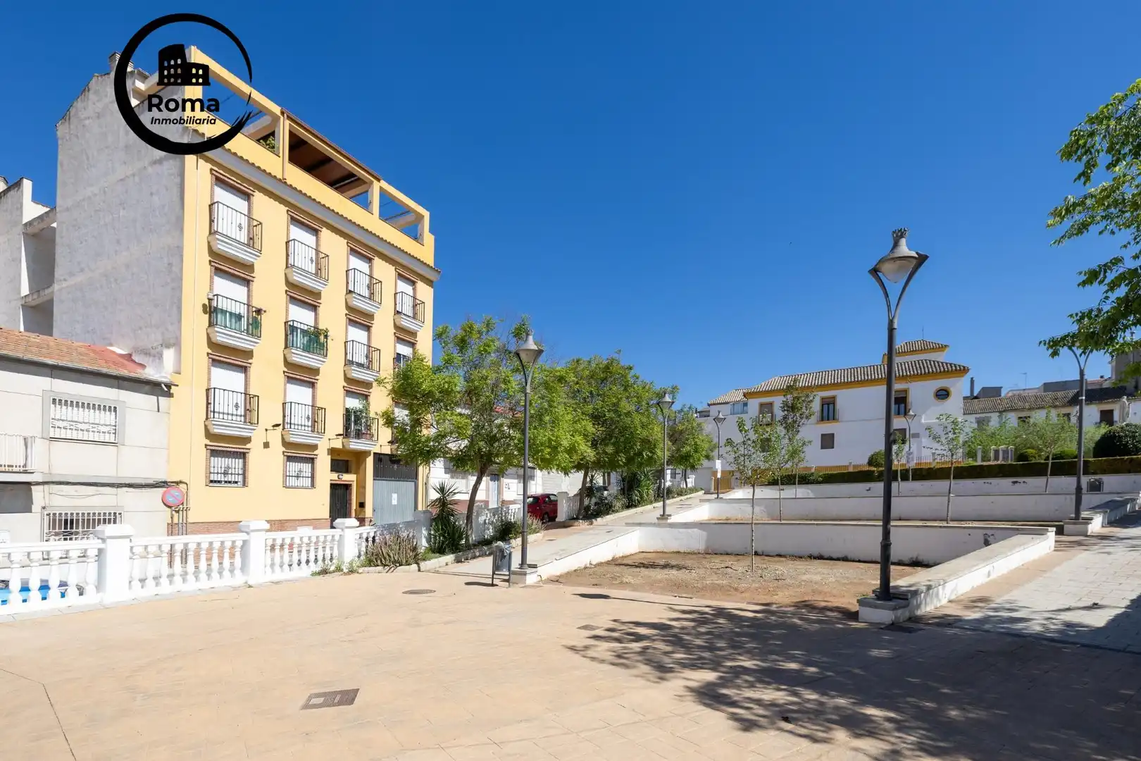 Vista exterior de Piso en venta en Atarfe con Balcón