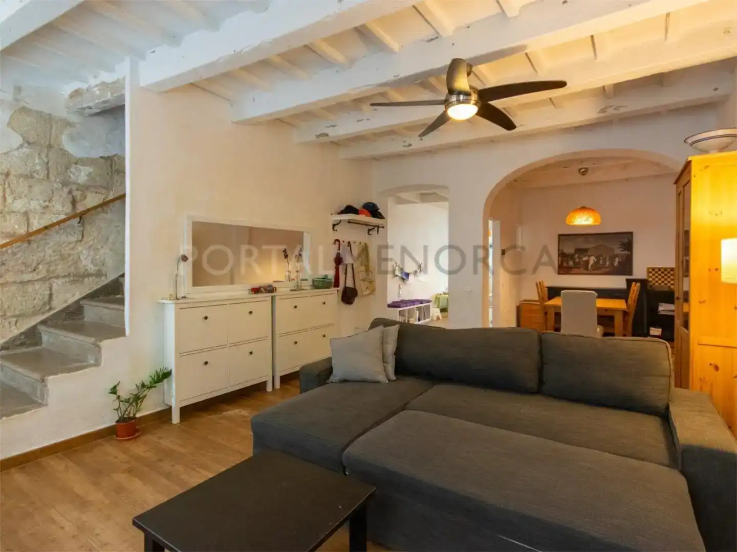 Sala de estar de Piso en venta en Maó - Mahón con Aire acondicionado