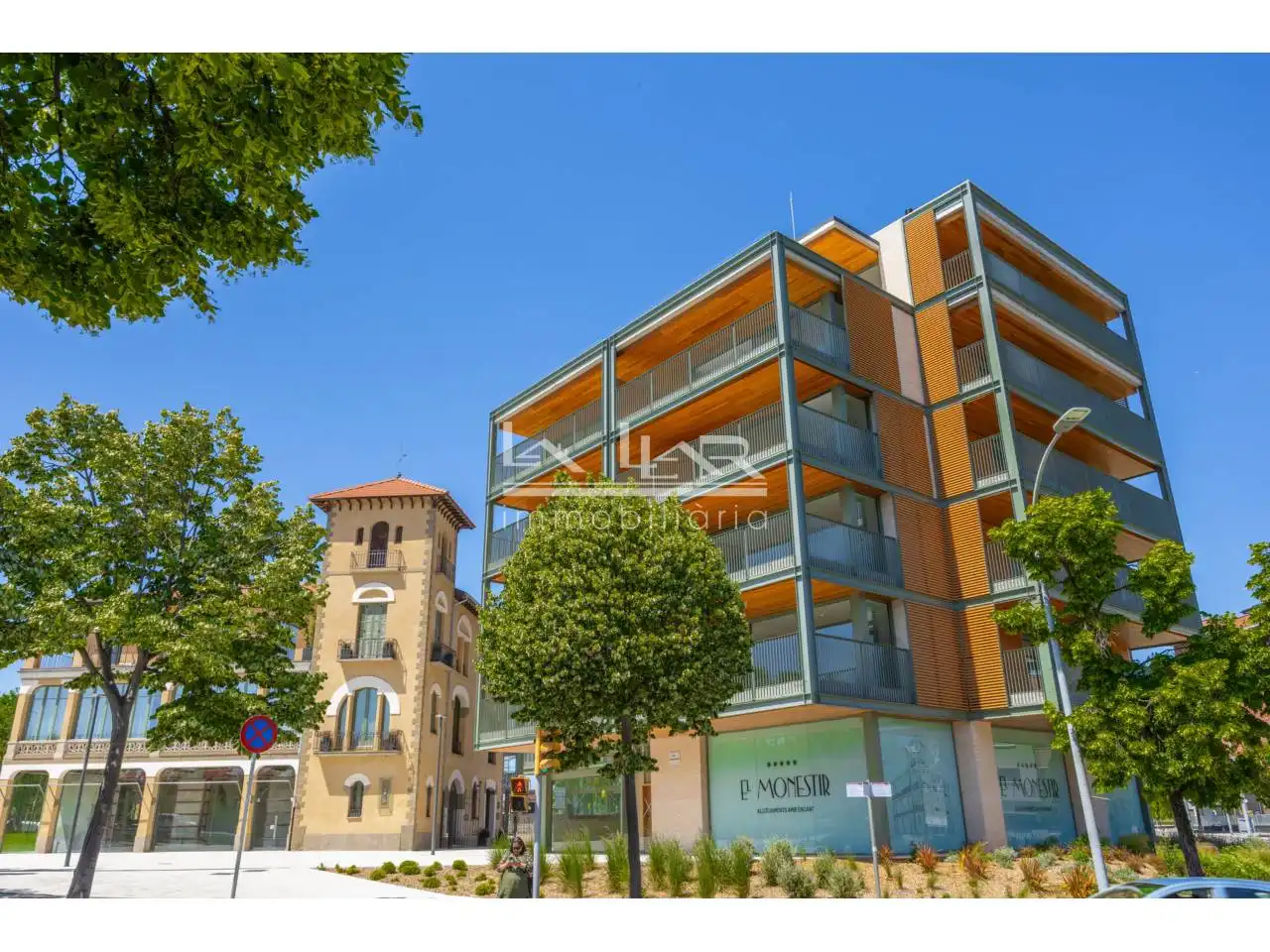 Vista exterior de Pis de lloguer en Vic amb Aire condicionat, Calefacció i Terrassa