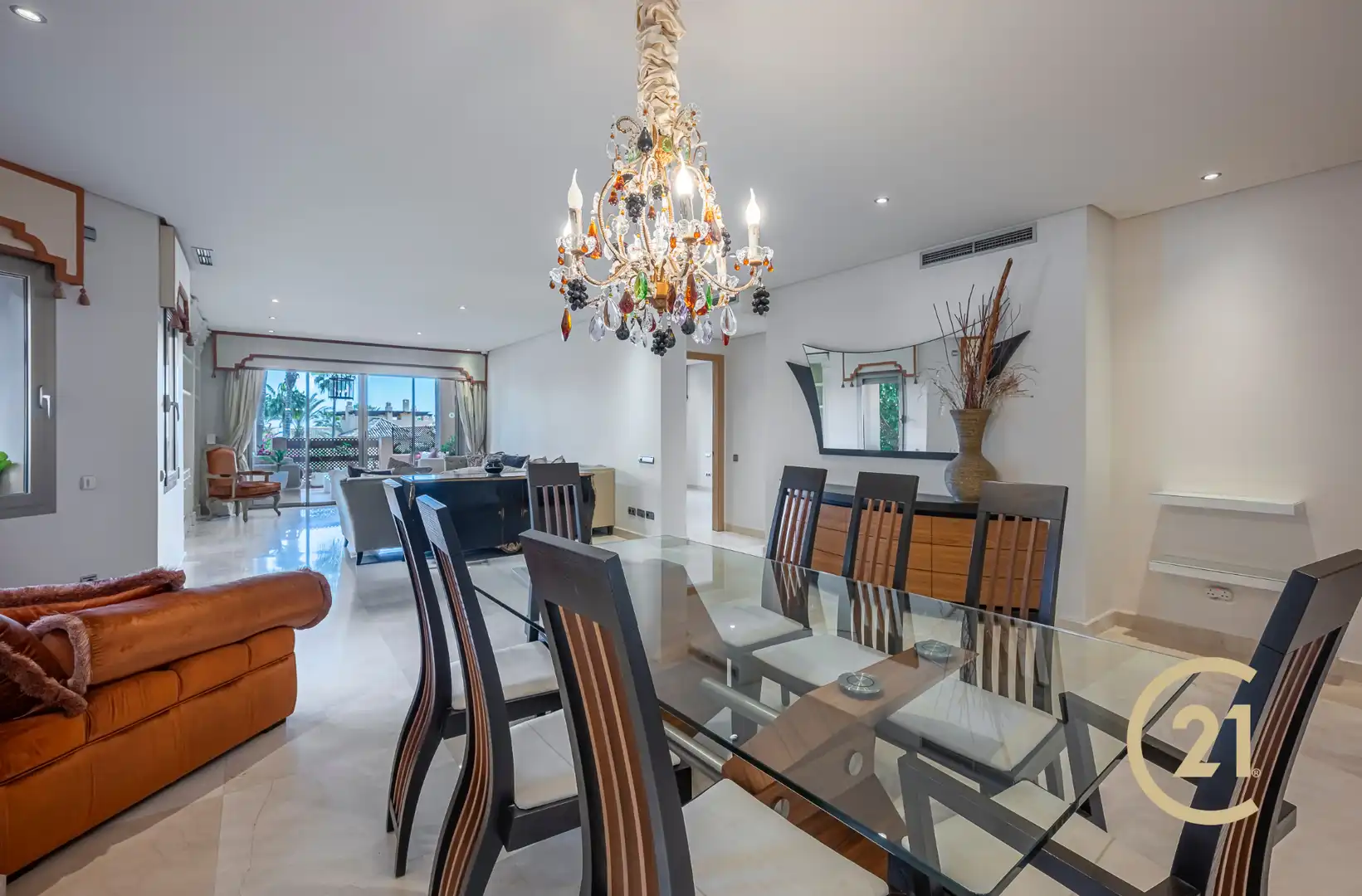 Comedor de Apartamento en venta en Marbella con Aire acondicionado, Terraza y Trastero