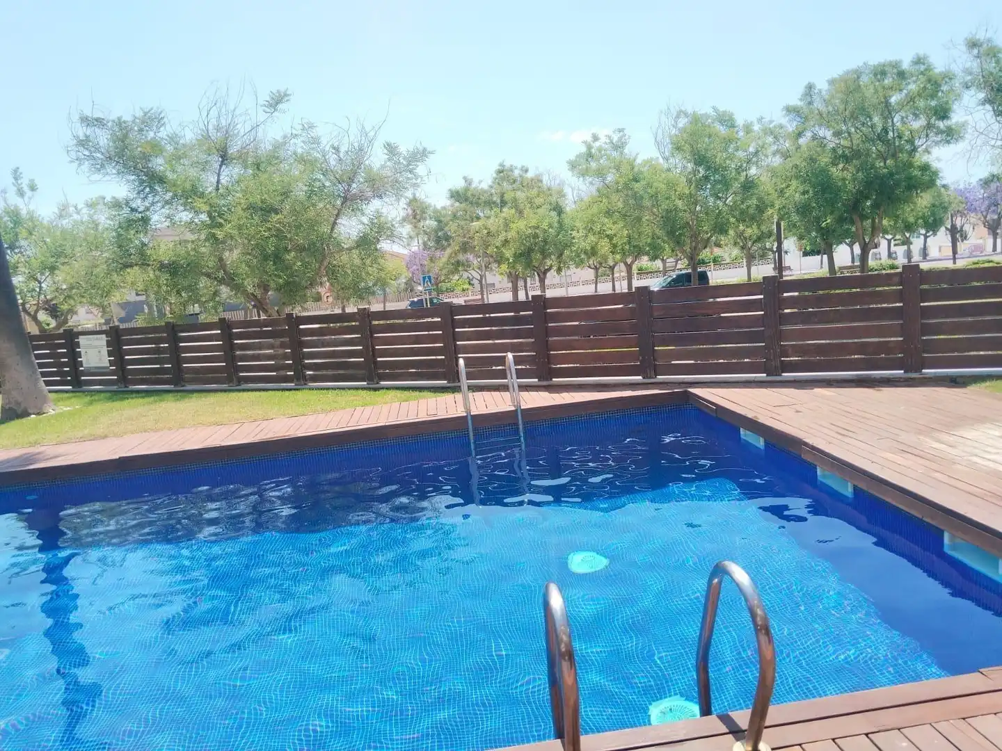 Schwimmbecken von Wohnung zum Verkauf in La Ràpita mit Klimaanlage, Heizung und Privatgarten