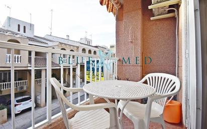 Balcony of Apartment for sale in Mazarrón  with Air Conditioner, Heating and Terrace