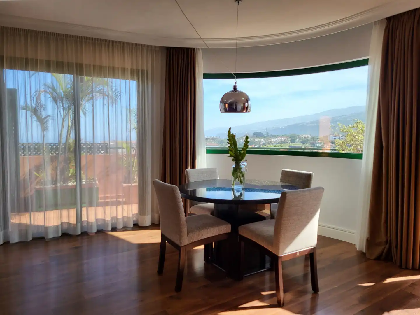 Comedor de Ático de alquiler en Puerto de la Cruz con Aire acondicionado, Terraza y Trastero