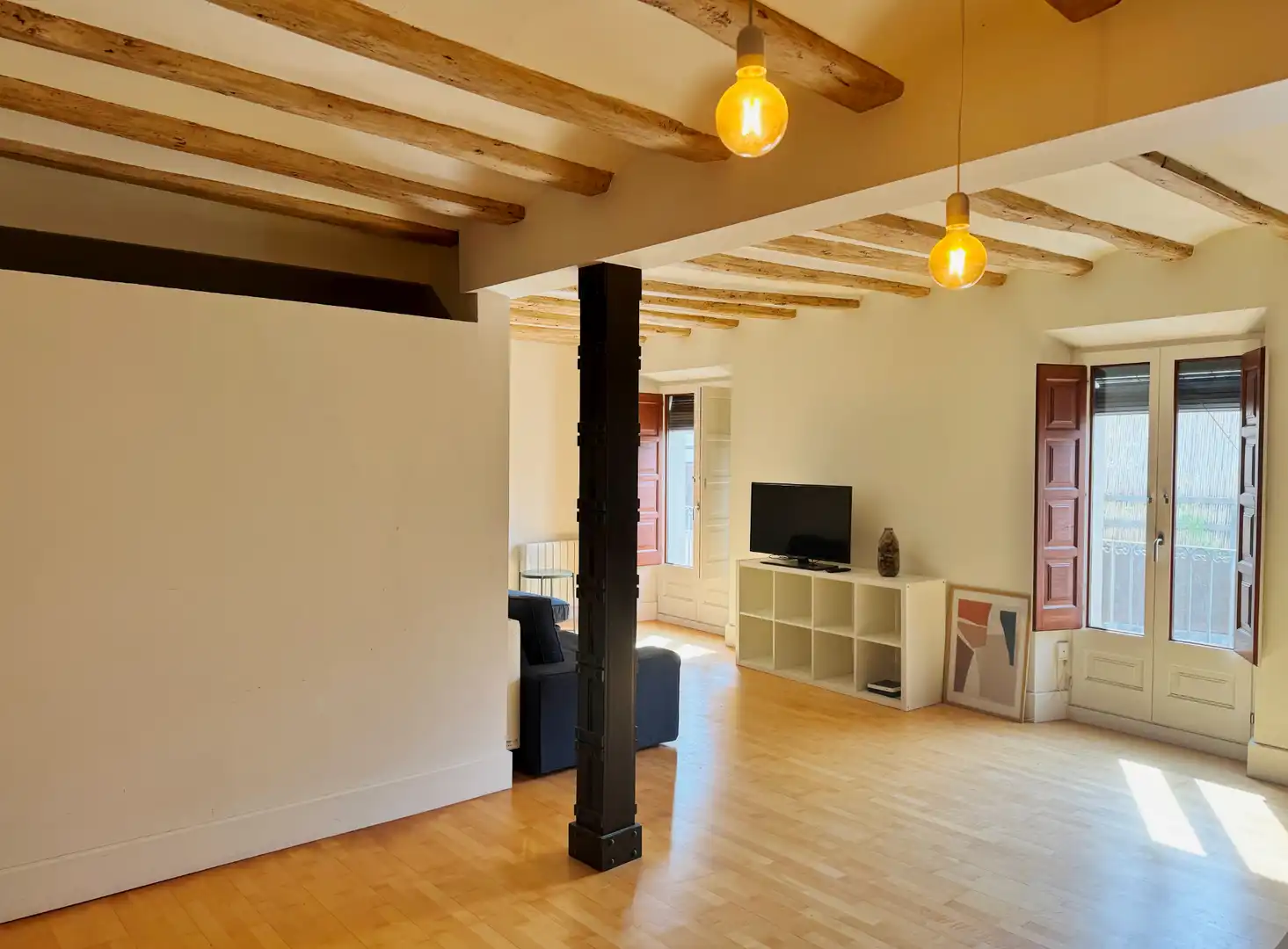 Sala de estar de Piso en venta en Girona con Aire acondicionado, Calefacción y Amueblado
