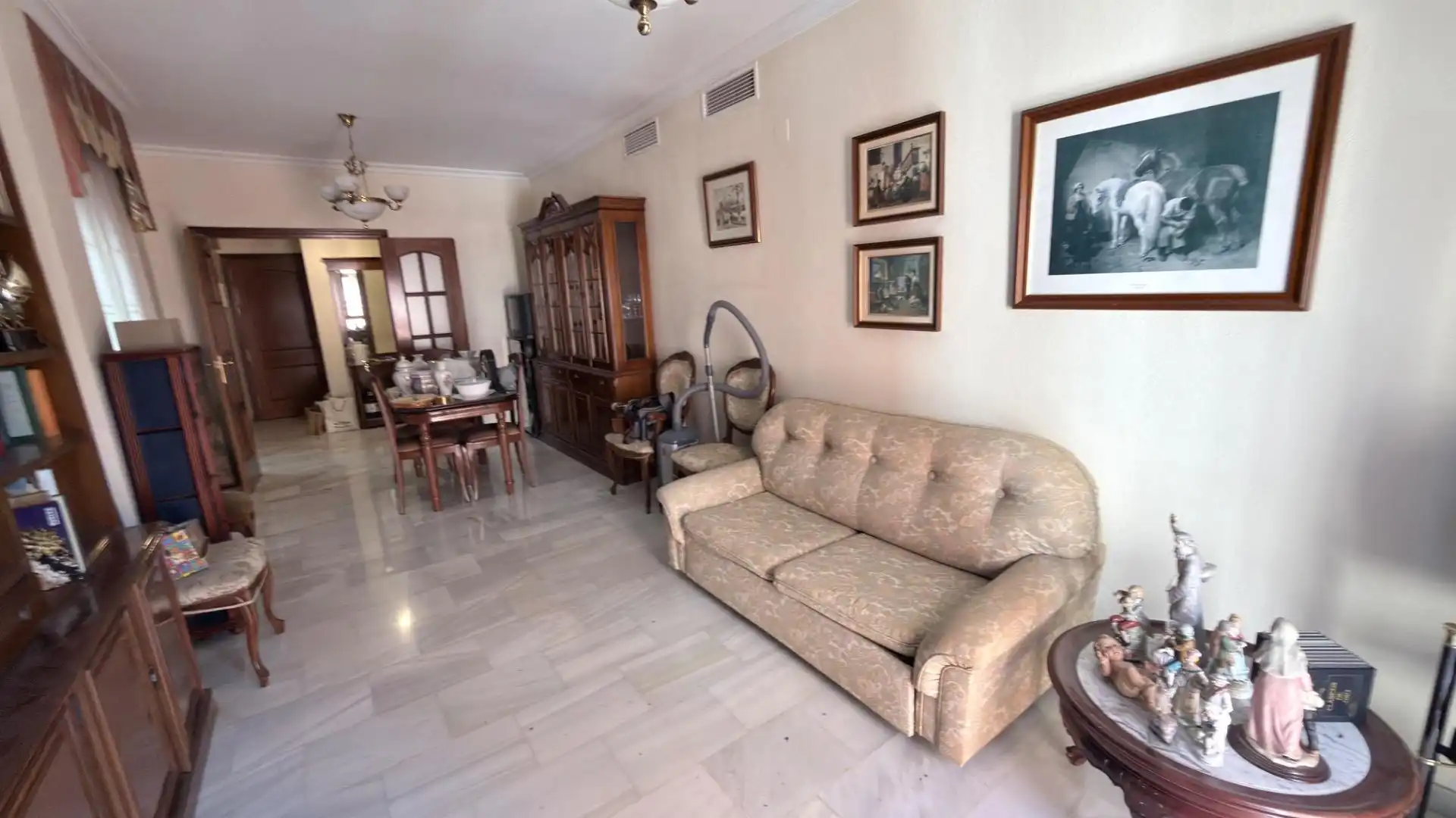 Sala de estar de Piso en venta en Huelva con Amueblado