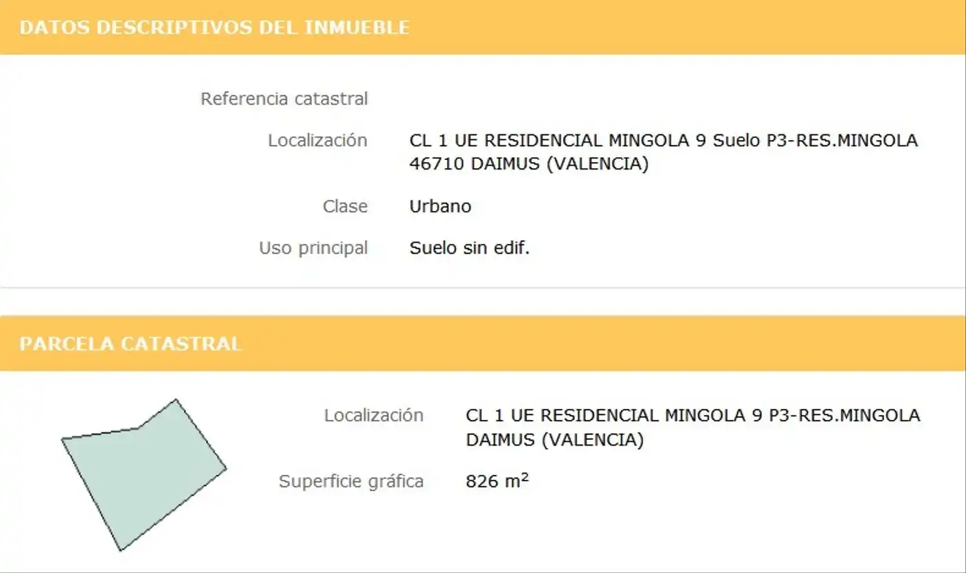 Terrain résidentiel à vendre à Daimús, imagen 7
