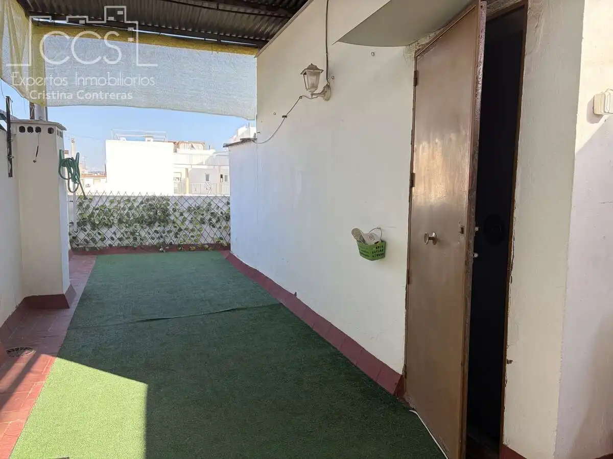 Terraza de Casa adosada en venta en Sevilla con Aire acondicionado, Terraza y Trastero