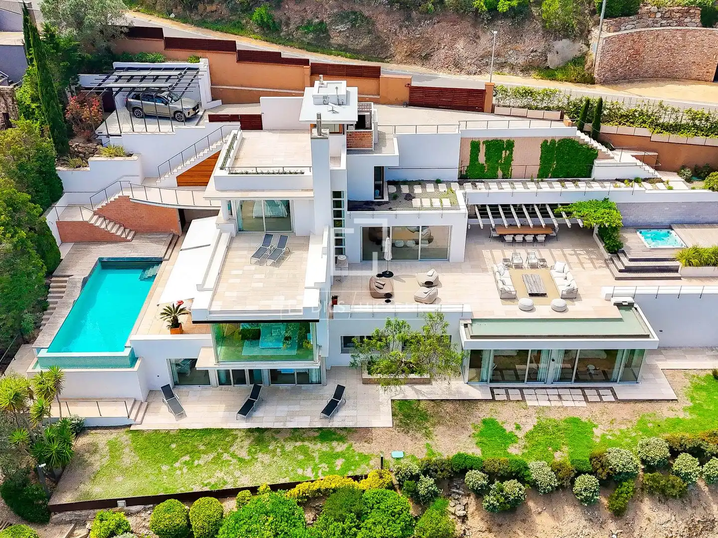Vista exterior de Casa o xalet en venda en Begur amb Aire condicionat, Jardí privat i Terrassa