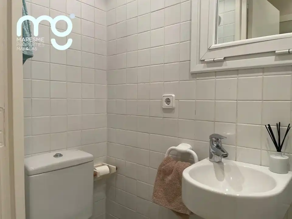 Bathroom of Flat for rent in Sant Vicenç de Montalt  with Air Conditioner, Heating and Terrace