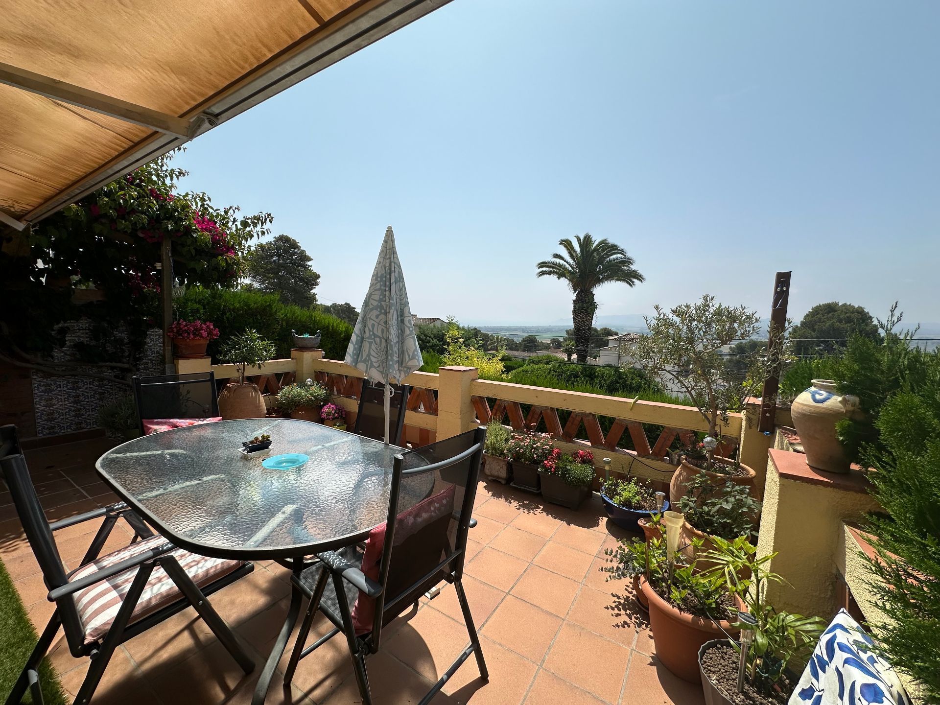 Terrace of Single-family semi-detached for sale in L'Estartit  with Air Conditioner