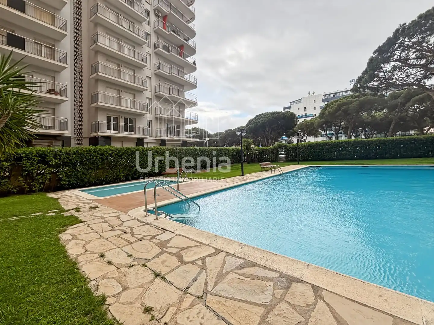 Schwimmbecken von Wohnung zum Verkauf in Blanes mit Terrasse, Schwimmbad und Möbliert