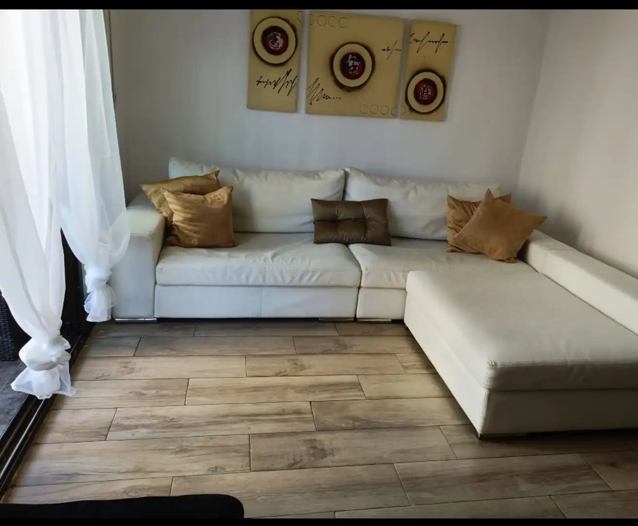 Living room of Flat for rent in Cullera  with Terrace and Furnished