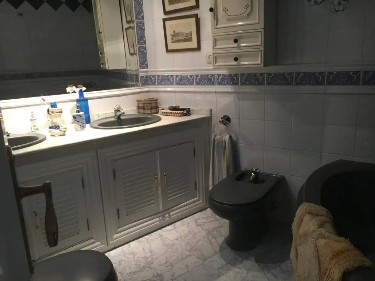 Badezimmer von Wohnung zum Verkauf in Villanueva de la Serena mit Klimaanlage, Heizung und Parkett