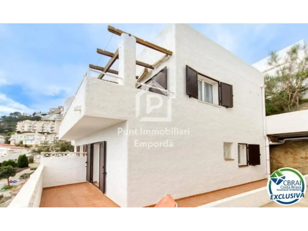 Vista exterior de Apartament en venda en Roses amb Aire condicionat, Calefacció i Terrassa
