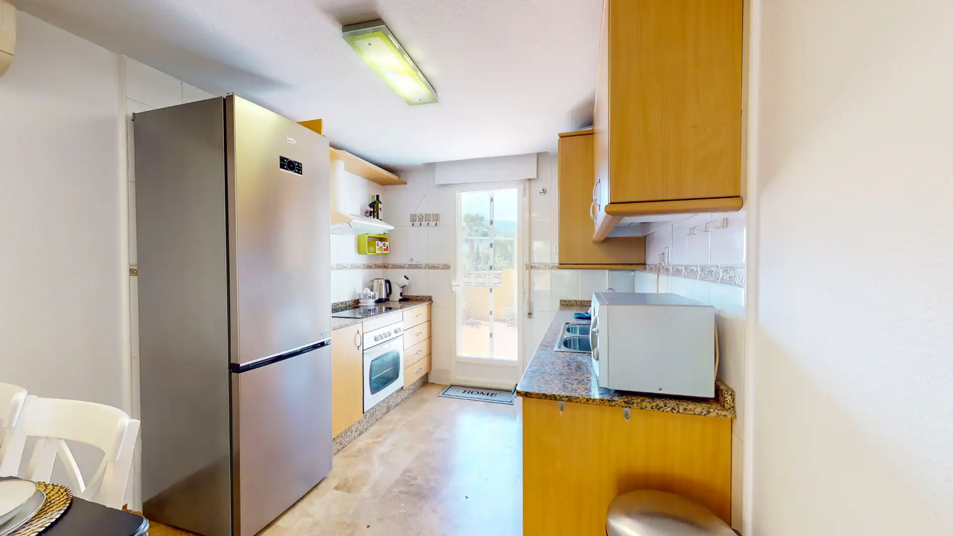 Cocina de Apartamento de alquiler en Dénia con Aire acondicionado, Calefacción y Terraza