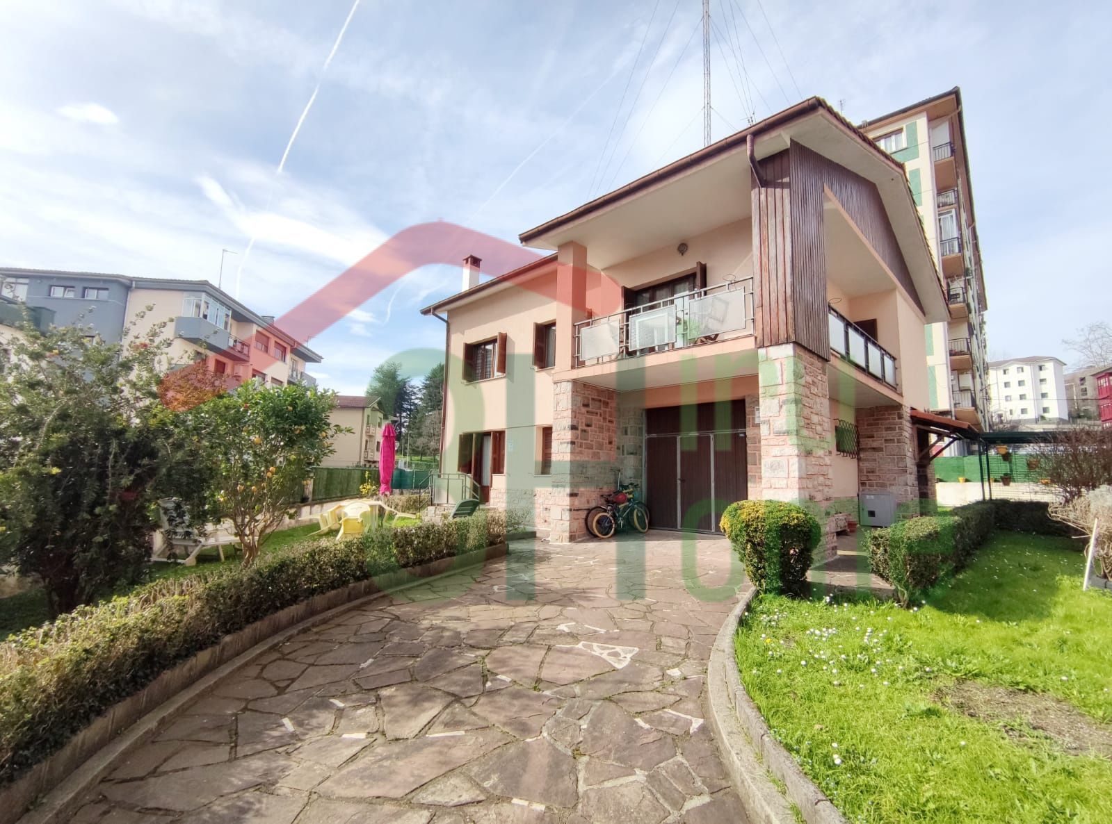 Exterior view of House or chalet for sale in Irun   with Heating, Terrace and Storage room