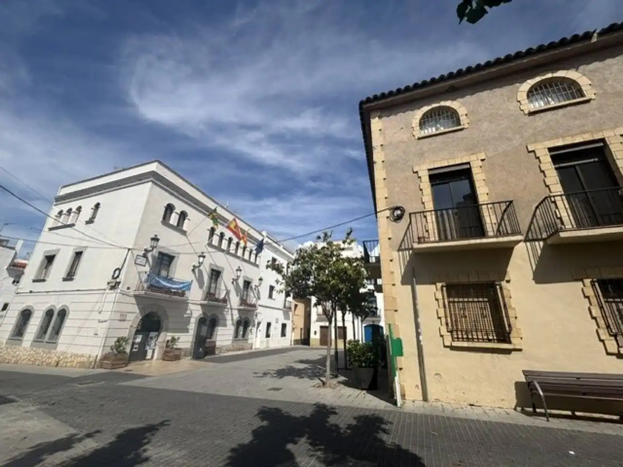 Vista exterior de Casa o xalet en venda en Cubelles amb Terrassa
