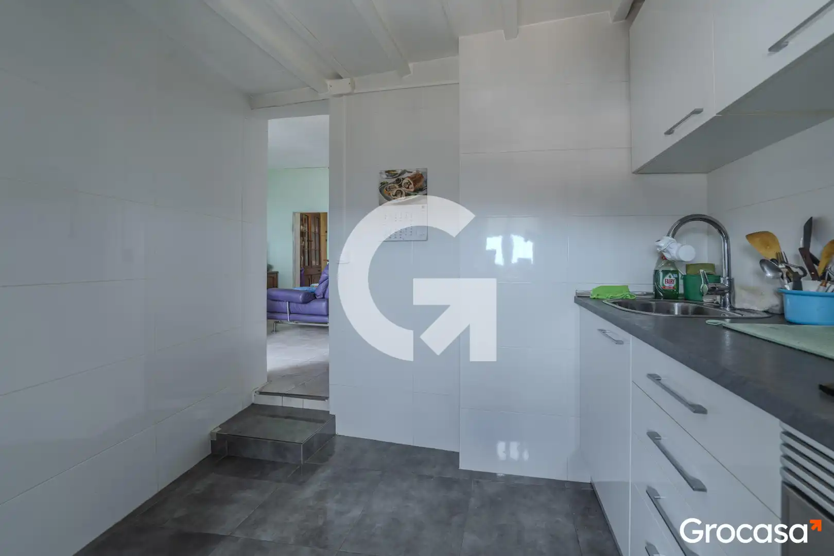 Kitchen of Houses for sale in Barcelona  with Terrace and Balcony