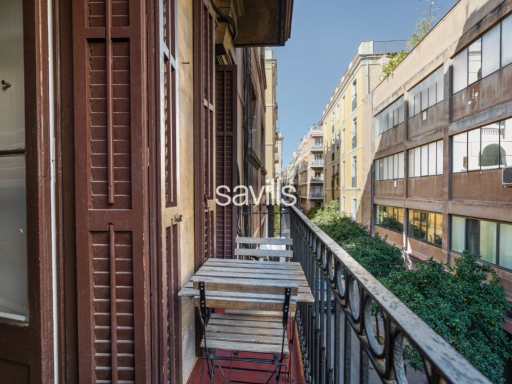 Terrassa de Apartament en venda en  Barcelona Capital amb Aire condicionat, Forn i Balcó