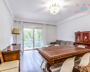 Living room of Flat to rent in  Madrid Capital  with Air Conditioner, Heating and Terrace