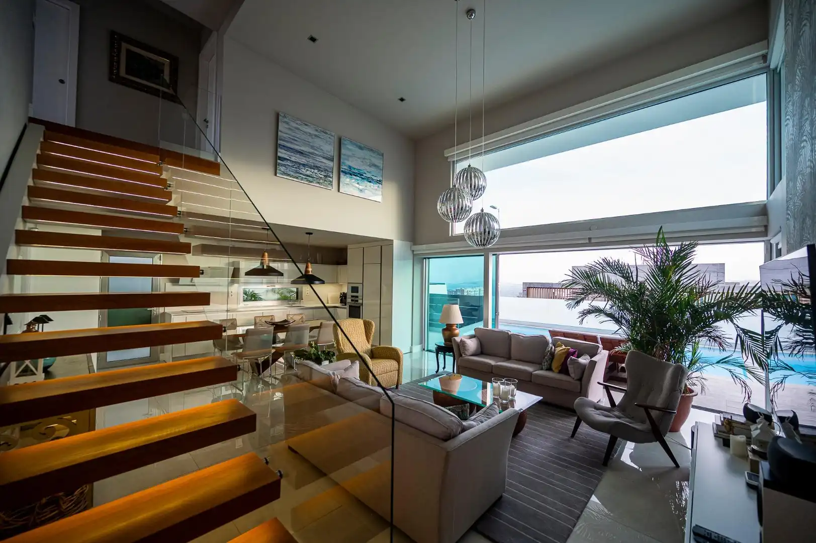 Sala de estar de Casa o chalet en venta en Telde con Aire acondicionado, Calefacción y Jardín privado