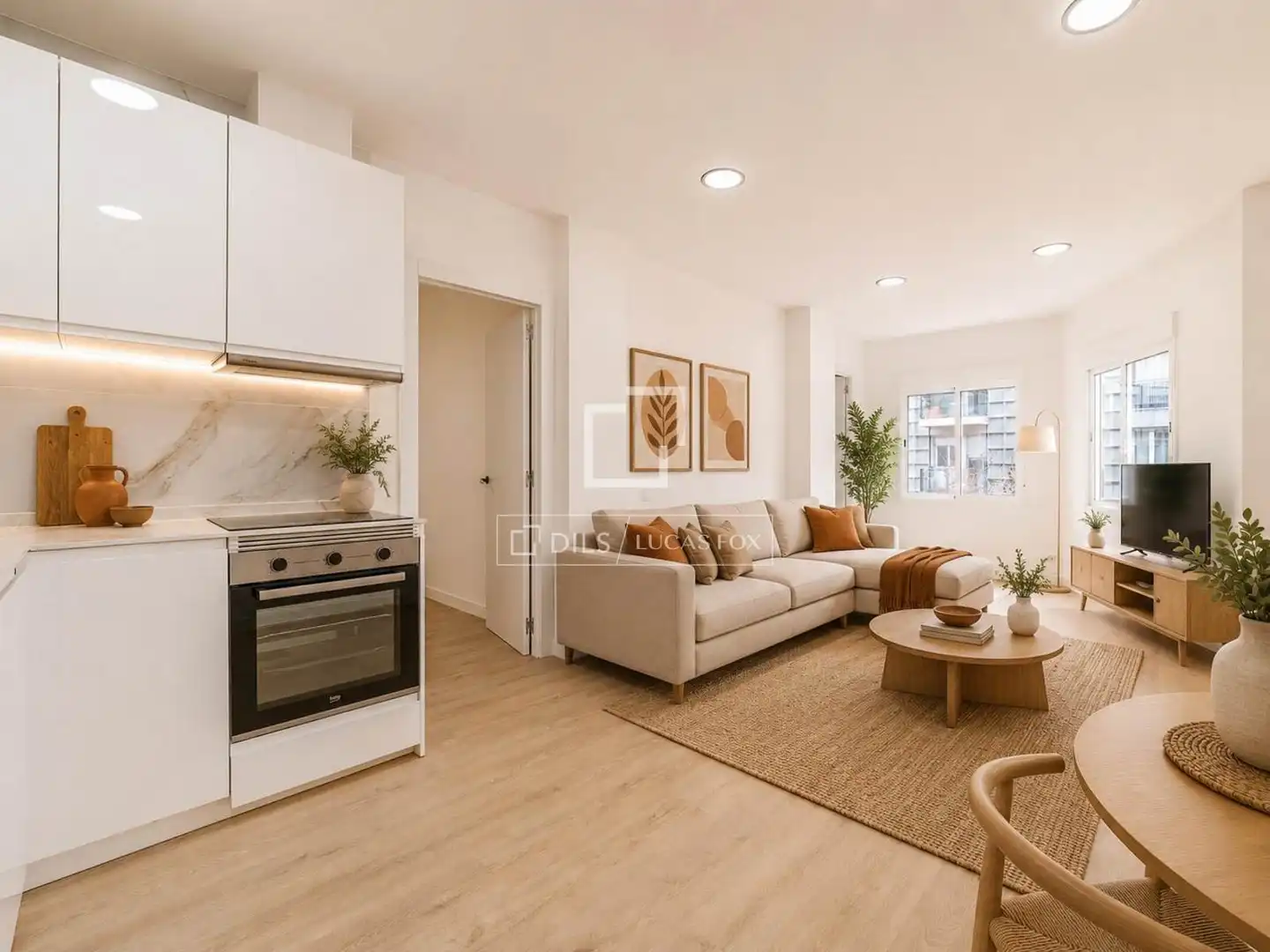 Wohnzimmer von Wohnung zum Verkauf in Barcelona
