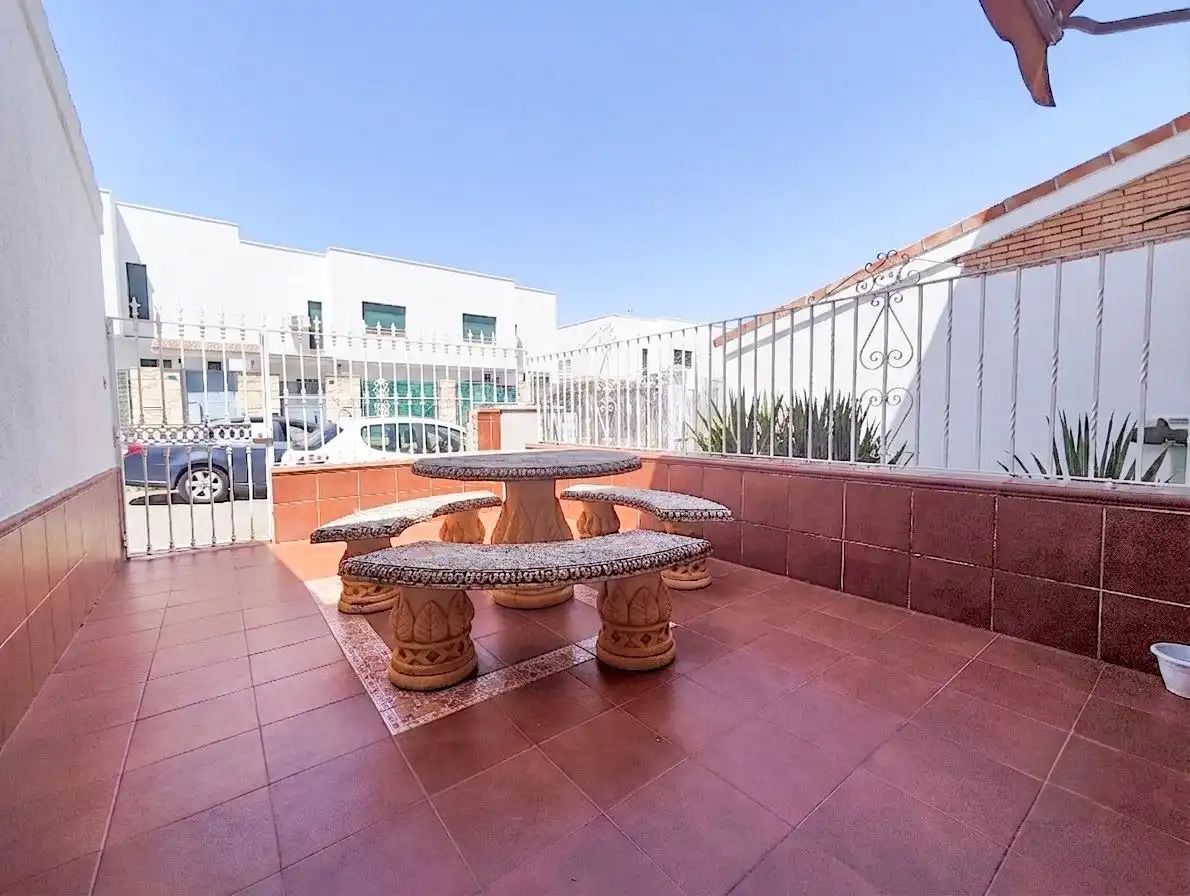 Terraza de Casa o chalet en venta en Argamasilla de Calatrava con Aire acondicionado, Calefacción y Amueblado