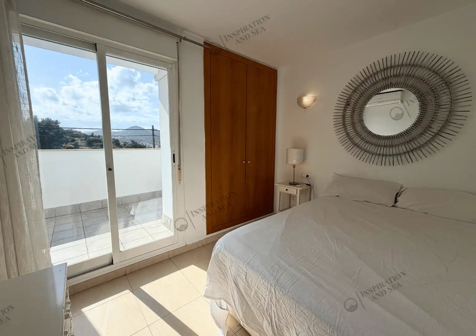 Schlafzimmer von Wohnung zum Verkauf in Eivissa mit Klimaanlage, Terrasse und Möbliert